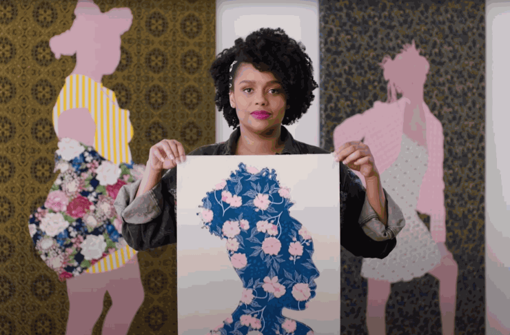 Gio Swaby: Visual Artist Centers on Black Joy as a Radical Act | Juneteenth Artist Showcase | OWN