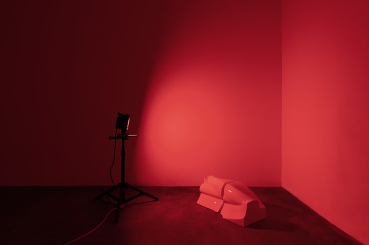 Federico Pérez Villoro Latent Space (A 1-8; B 1-8; C 1-8) (Set of 2), 2019 Foam, resin, automotive paint 25 x 30 x 30 cm (9.84 x 11.81 x 11.81 in)