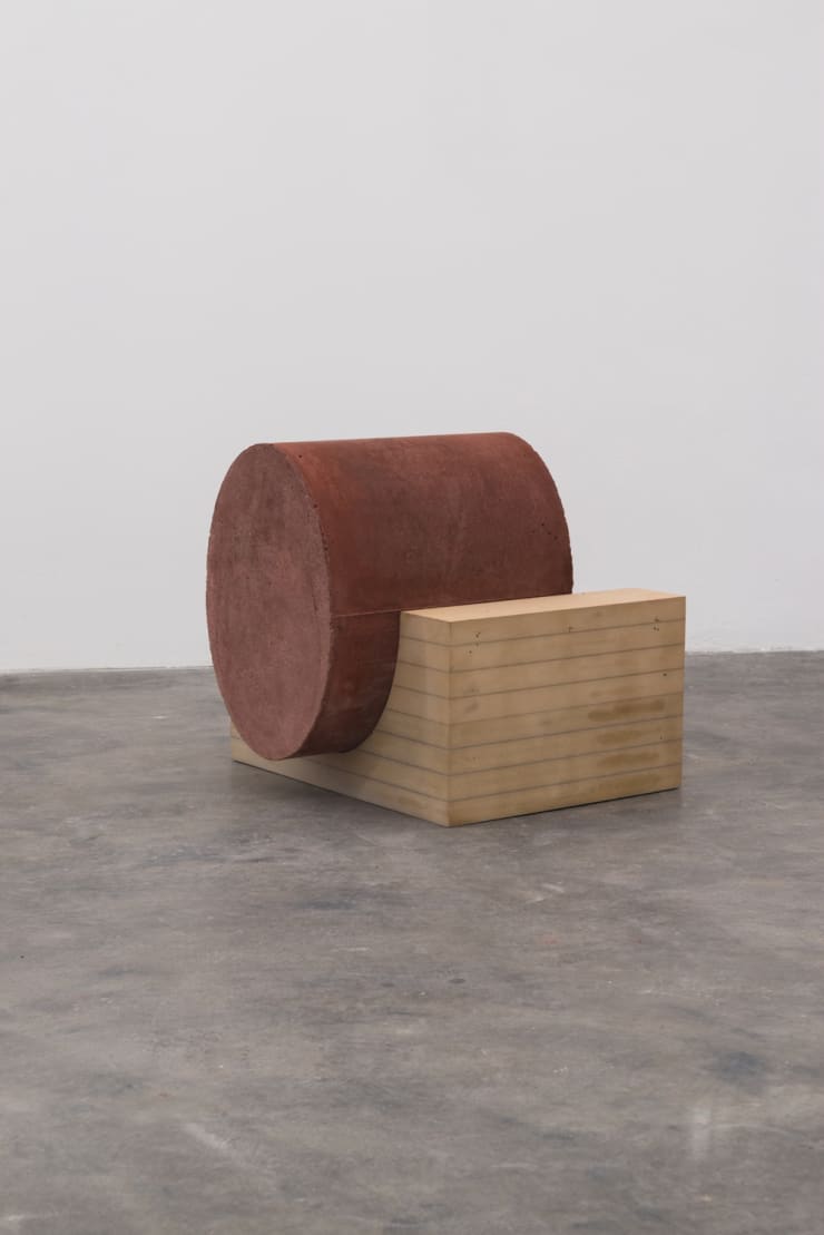Tezontle Piedra VI (Extensión en su molde), 2017 MDF wood, pigmented concrete 43 x 36 x 47 cm (16.93 x 14.17 x 18.50 in)