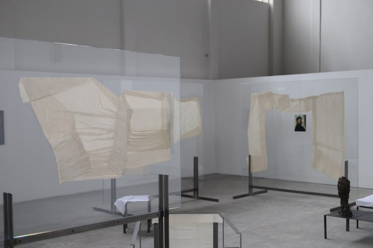 Installation view of 'a room of her own'. Photgraph by Lukas Gschwandtner.