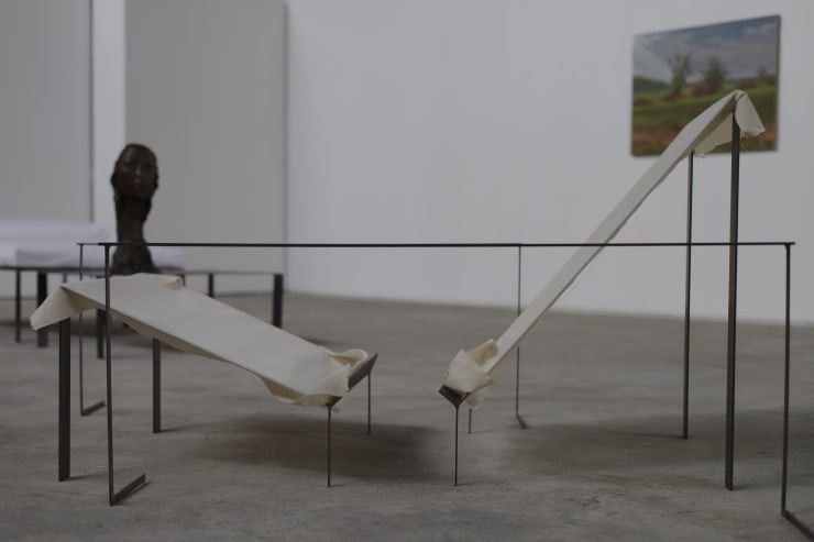 Installation view of 'a room of her own'. Photgraph by Lukas Gschwandtner.