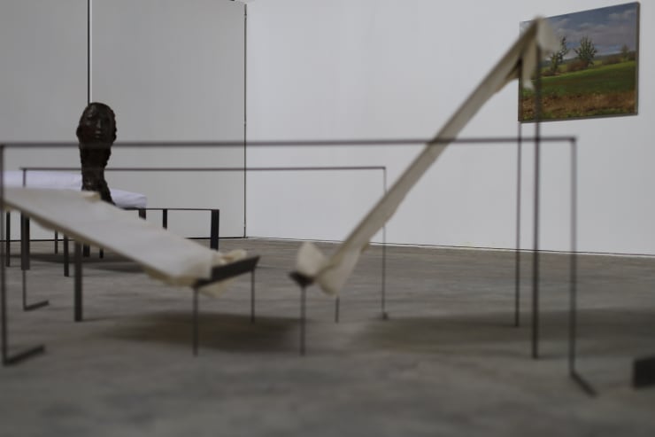 Installation view of 'a room of her own'. Photgraph by Lukas Gschwandtner.