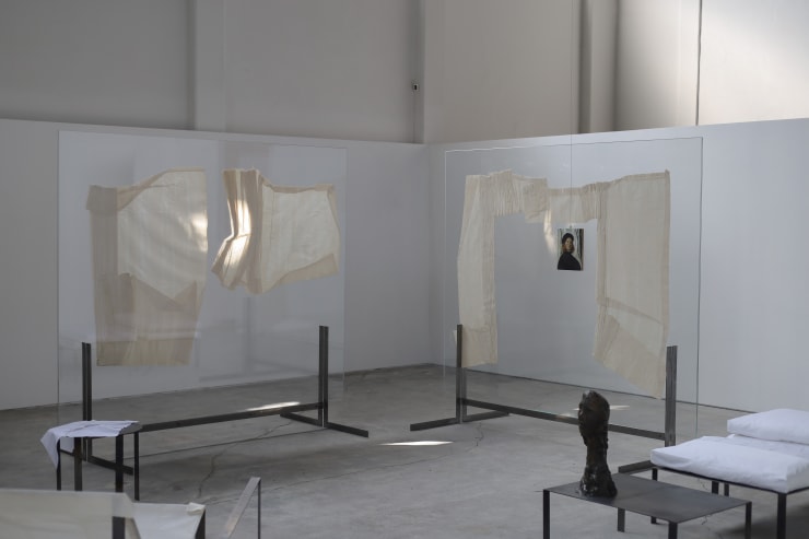 Installation view of 'a room of her own'. Photgraph by Lukas Gschwandtner.