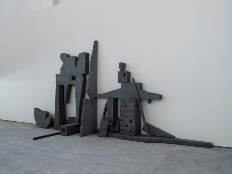 Carlos H. Matos I hoard, I construct, 2025 Pigmented concrete 161 x 370 x 52 cm (63.4 x 145.7 x 20.5 in) 185 kg