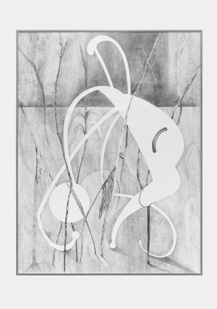 Milagros Rojas V, FROM THE SERIES HARVESTER, 2023 Pencil on paper 152 x 116 x 4 cm (59.8 x 45.6 x 1.5 in)