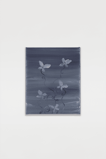 Jose Bonell Galán de noche, 2025 Oil on linen 27 x 22 x 3 cm (10.4 x 8.7 x 1.2 in)