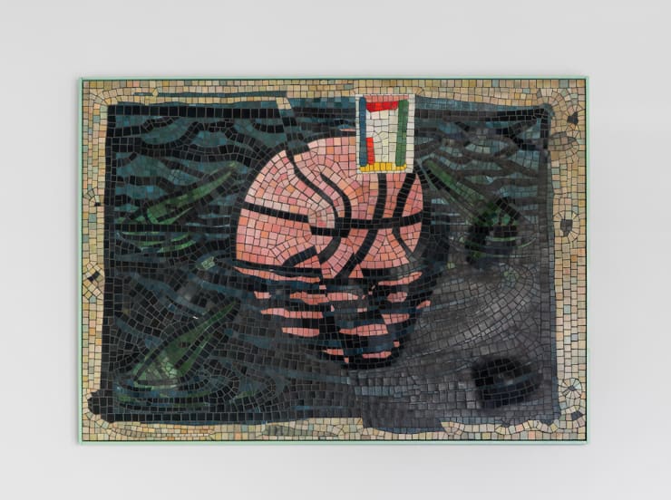 Theo Michael Tres Marías, 2025 Lightweight mosaic 125 x 173 x 6 cm (50 x 68 x 2.4 in)