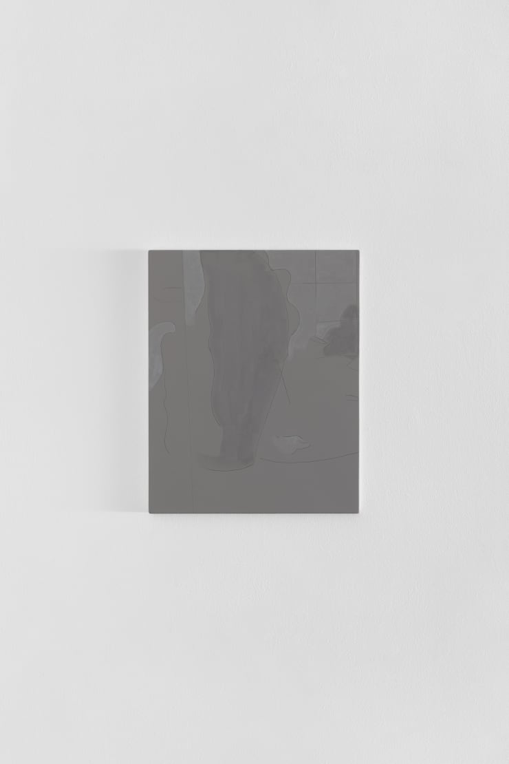 Leo Marz A Cuticule of Dust, 2022 Acrylic on wood 55 x 46 x 3 cm (21.65 x 18.11 x 1.18 in)