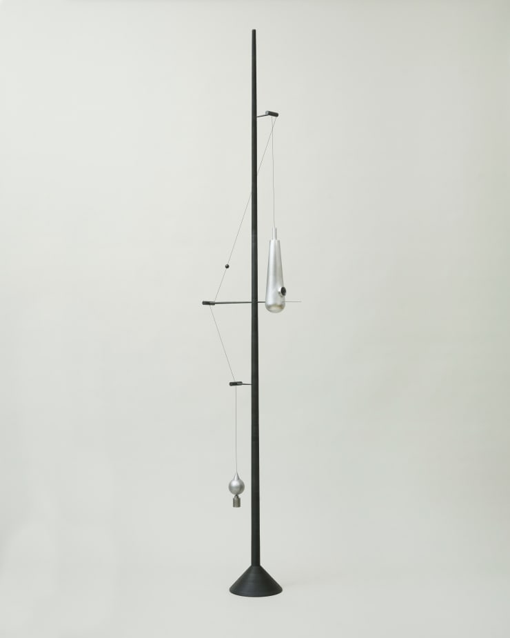 Carlos H. Matos Bird Feeder, 2024 Patinated steel, cast aluminum 250 x 30 x 30 cm (98.43 x 11.81 x 11.81 in) Ed. of 1 + 1 AP (CHM-2024-03)