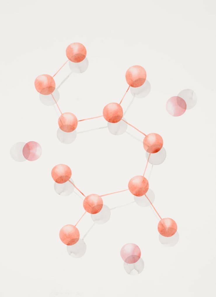 Án titils, 2012 vatnslitur á pappír Untitled, 2012 watercolour on paper 76 x 57 cm SÁS0009