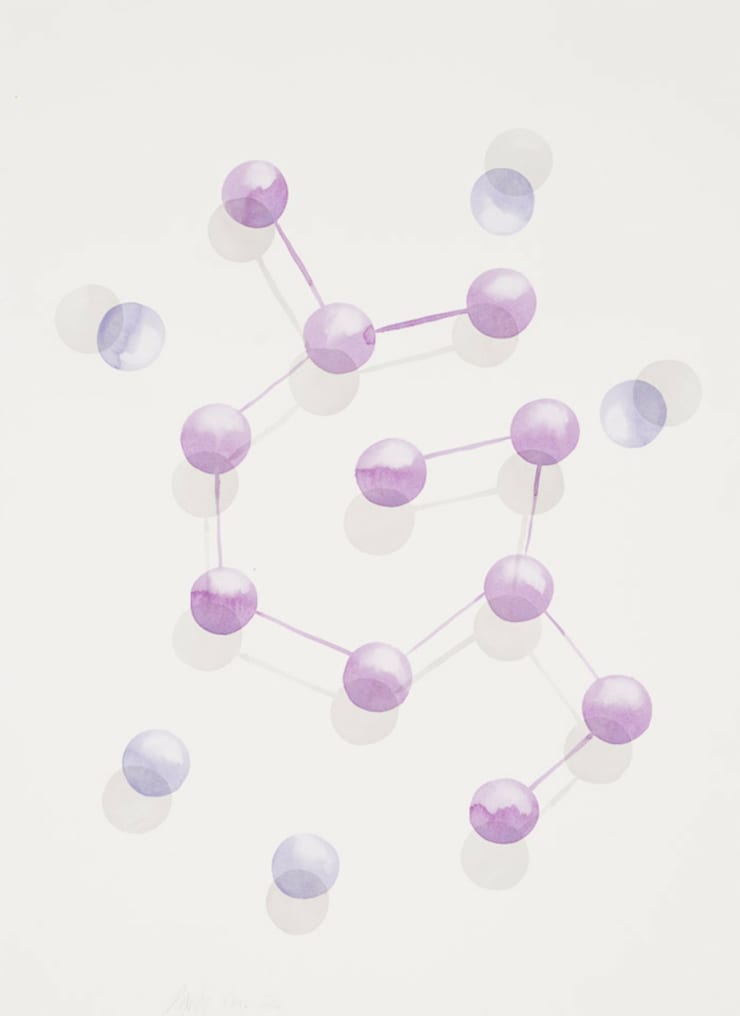 Án titils , 2012 vatnslitur á pappír Untitled, 2012 watercolour on paper 76 x 57 cm SÁS0018