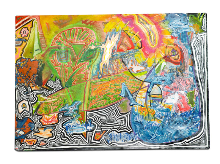 Afrikaans boot, 2017 37,6 x 50 x 3cm