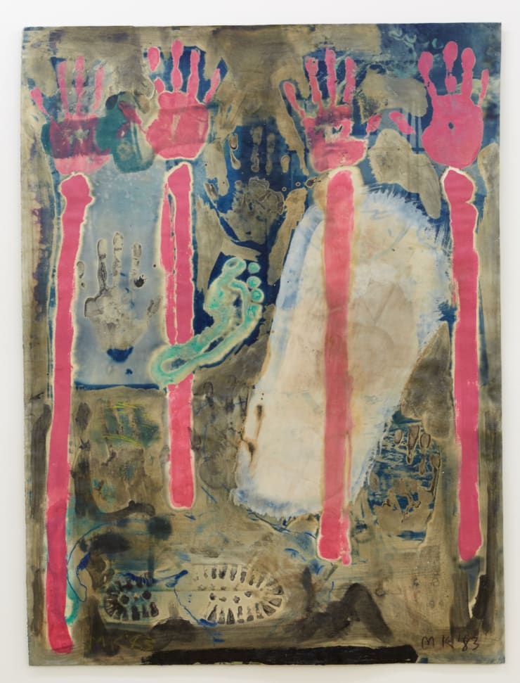 Ég var hér / I was here, 1985 105 x 78 cm