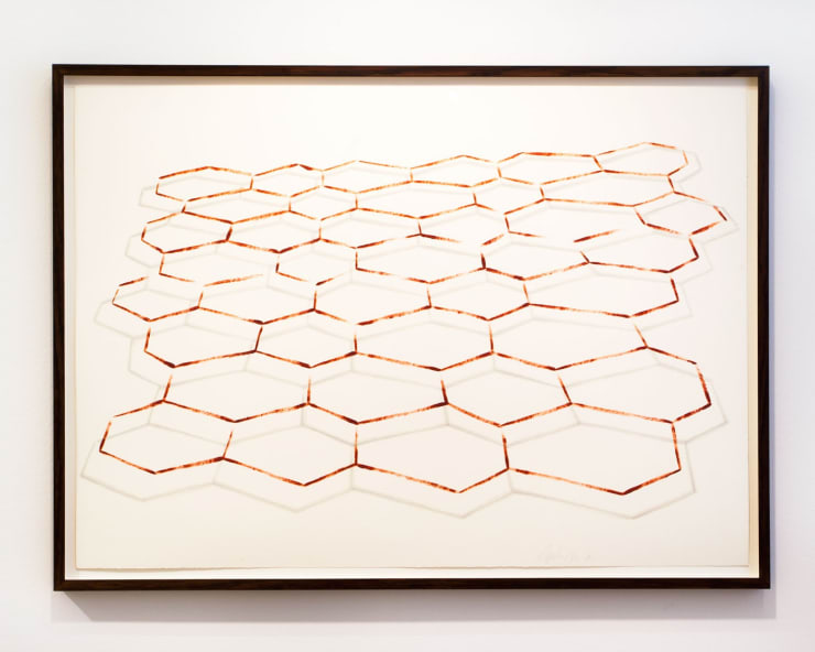 Án titils, 2015 Olía á pappír 52 x 73 cm