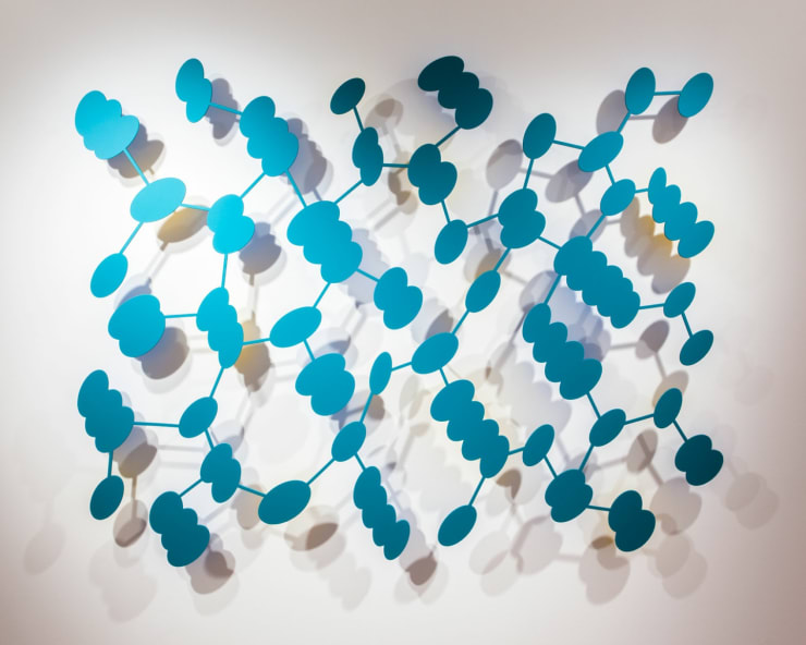 Blár, 2015 Pólýhúðað ál 130 x 160 cm SÁS0096