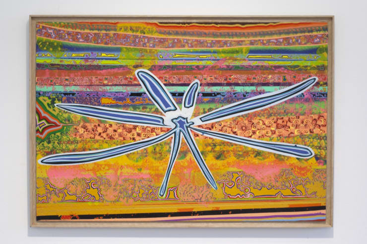 Vifta, 2015 Blönduð tækni á fundinn við / Mixed media on found wood 42 x 61,5 cm. (16 1/2 x 24 3/16 in.) DÖH0026