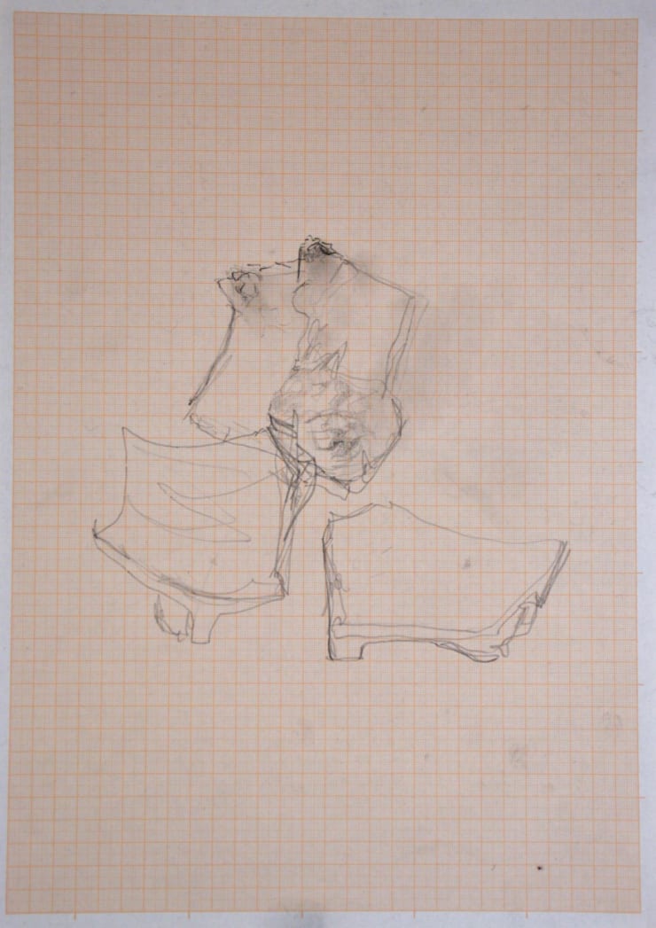 Að gera kunnugt (Vinnuminni) , 2014 blý á appír Making Know (Working memory), 2014 graphite on paper 42 x 29.5 cm
