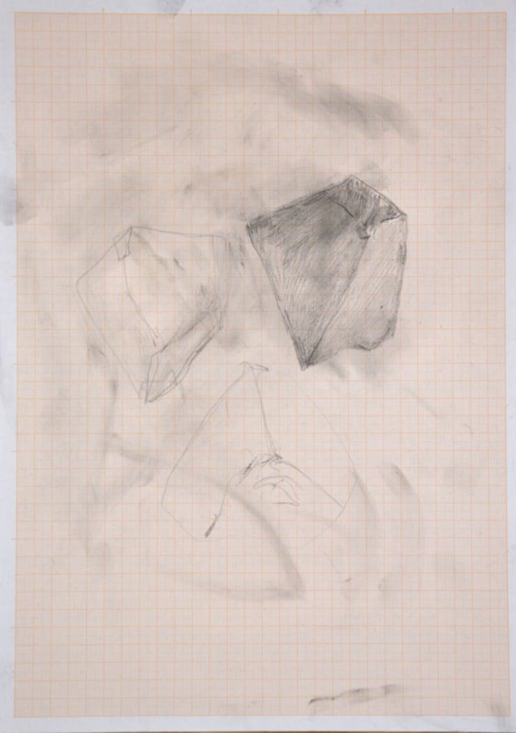 Að gera kunnugt (Vinnuminni), 2014 blý á pappír Making Know (Working memory), 2014 graphite on paper 42 x 29.5 cm