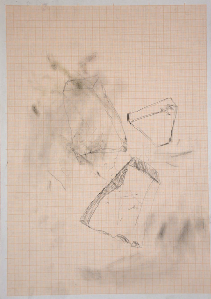 Að gera kunnugt (Vinnuminni), 2014 blý á pappír Making Know (Working memory), 2014 graphite on paper 42 x 29,5 cm