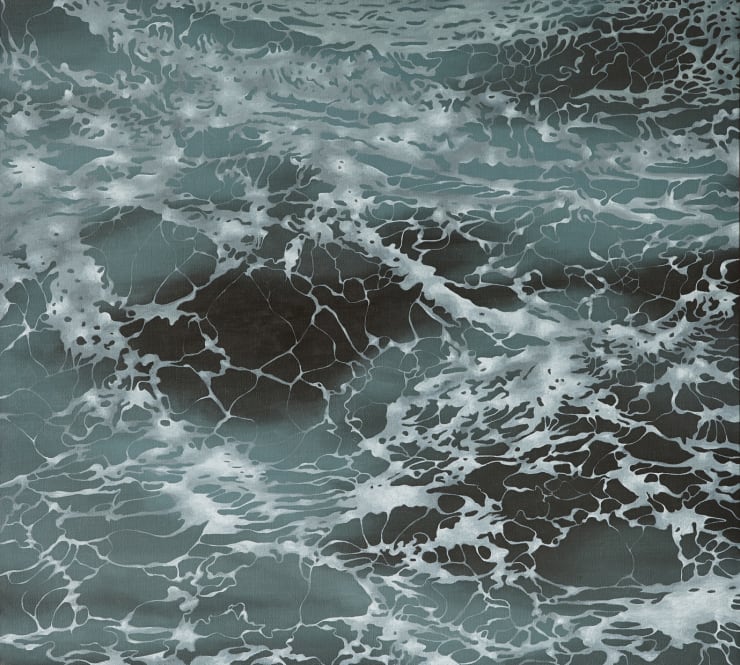 Ermarsund I, 2013 olía á striga English Channel I, 2013 oil on canvas 90 x 100 cm SBB0051