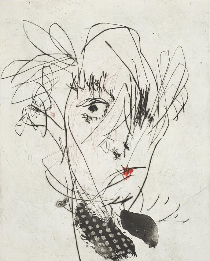 GAËL DAVRINCHE - SANS TITRE 3 I ENGRAVING AQUATINT AND DRY POINT