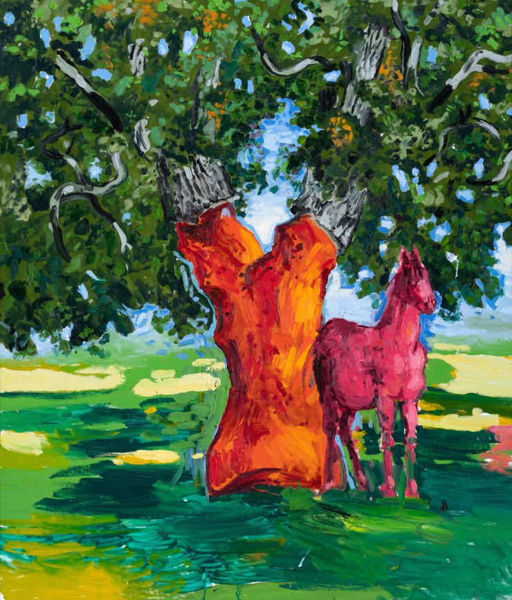 Abraham Lacalle Descorcho 2023Oil On Canvas 156 X 133 Cm