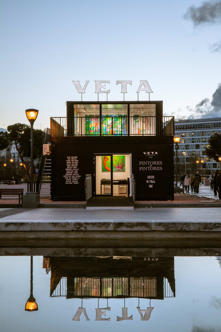 Pintores de Pintores: VETA by Fer Francés at Plaza de Colón
