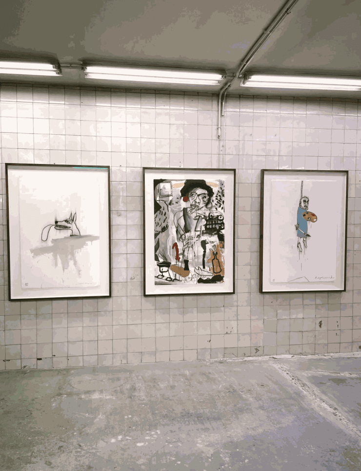 Obras de Matías Sánchez.