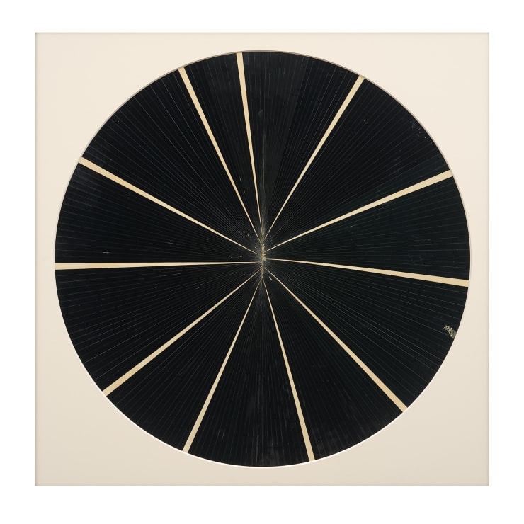 TASHA OSTRANDER, Black Mandala, 2010
