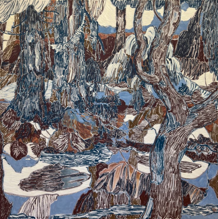 Anne Griffiths - Taking Cover in the Cobalt, 2025