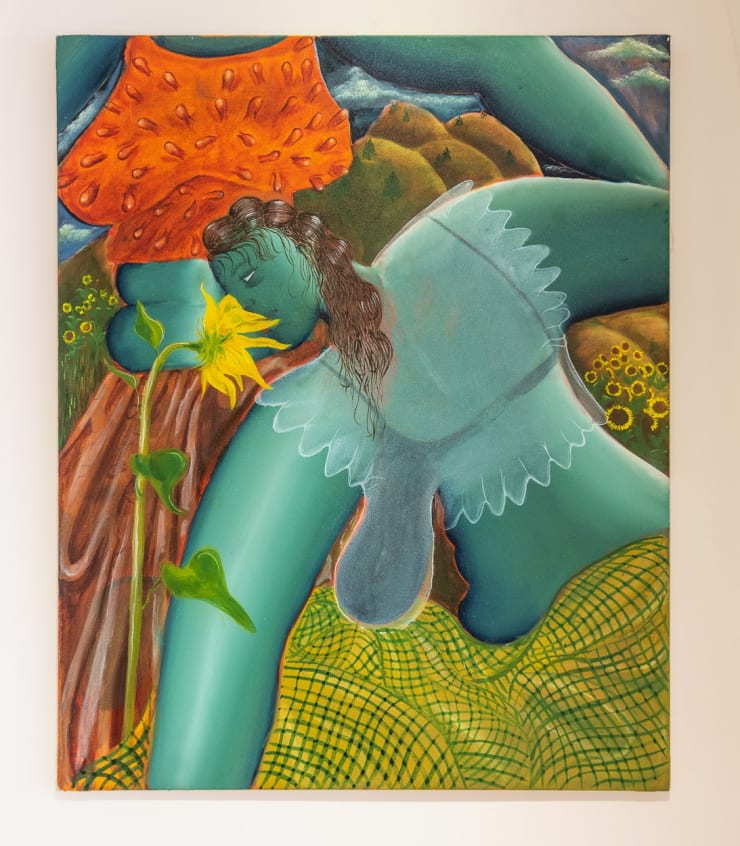 Oriele Steiner, Her Hills are Alive, 2022 Installation view