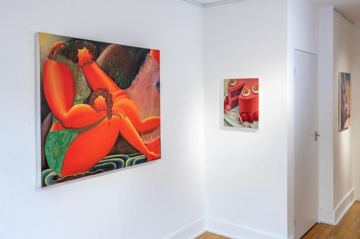 Oriele Steiner and Jeanine Brito Installation view