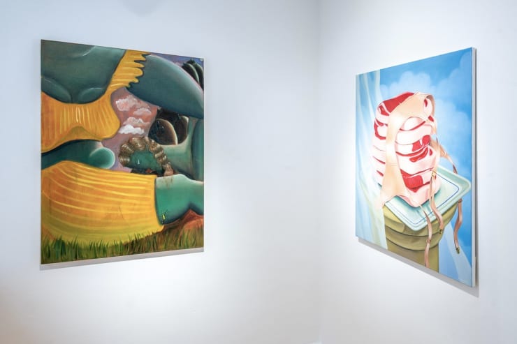 Oriele Steiner and Jeanine Brito Installation view