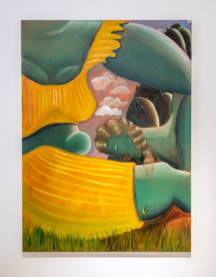 Oriele Steiner, Fell the fear and don't do it, 2021 Installation view