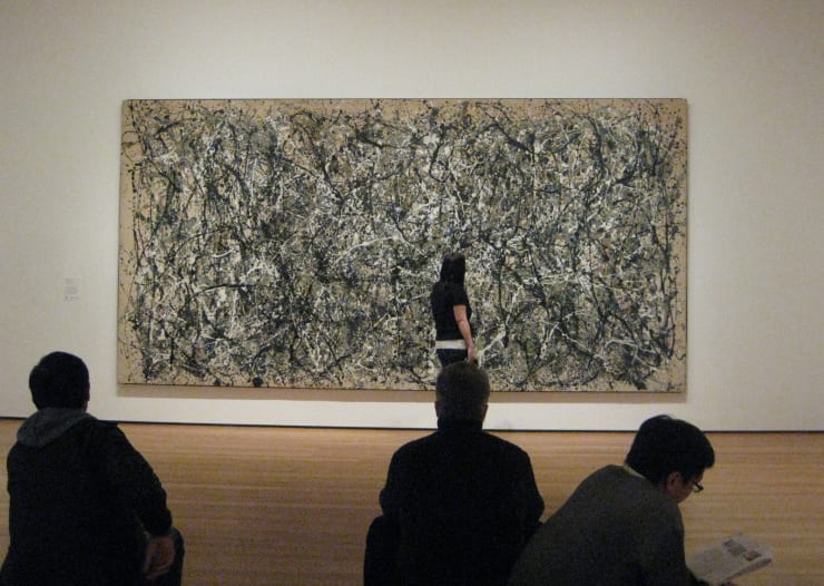 Jackson Pollock, MOMA CC Photo: Kathleen Duffy