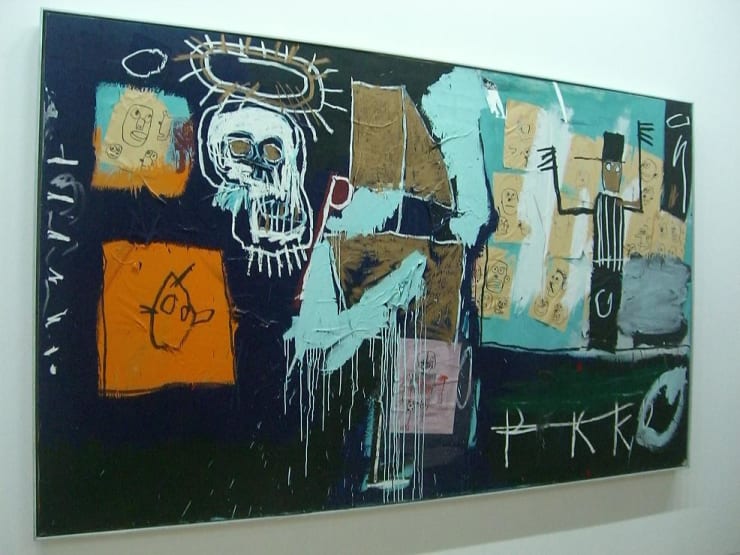 Basquiat, Centre Pompidou - Paris, April 20, 2008 "Pompidou - Basquiat" by jnkypt is licensed under CC BY-SA 2.0.