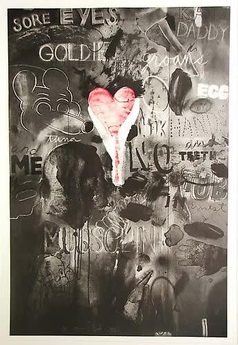 Jim Dine. PICABIA II (FORGOT), 1971. Available at VFA