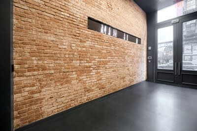 Julian Opie People 13, 2014 Installed in the lobby of 2 Crosby Street, SoHo, New York
