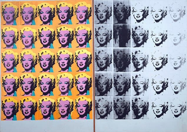 Andy Warhol Marilyn Diptych, 1962 Acrylic on canvas 2054 x 1448 mm