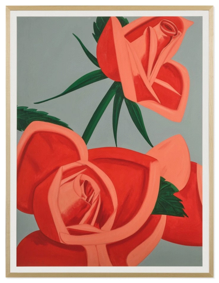 Alex Katz Rosebud, 2018 Archival pigment inks on Crane Museo Max 365 gsm fine art paper 44 x 33 in Edition of 100