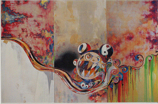 Takashi Murakami 727/272, 2004 Offset Lithograph 25.75 x 39.25 inches Edition of 300 For sale at VFA