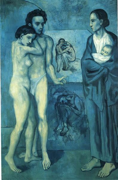 Pablo Picasso. La Vie (Life), 1903 Image: Public Domain