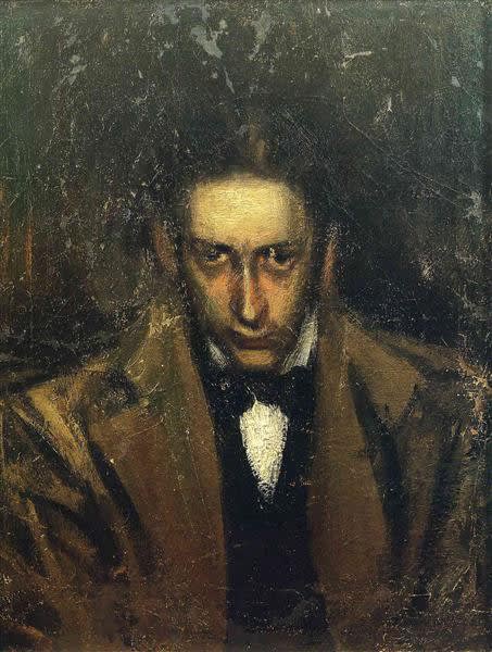 Pablo Picasso. Portrait of Casagemas, c.1899 Image: Public Domain