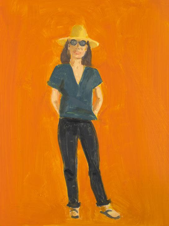 ALEX KATZ: SMALL PAINTINGS NOV. 7, 2017-APR. 8, 2018 BOCA RATON MUSEUM OF ART Alex Katz, Vivien, 2015, 16 x 12 in., Oil on board. Courtesy of the artist and Gavin Brown’s enterprise, New York/Rome. Art © Alex Katz/Licensed by VAGA, New York, NY. www.vagarights.com