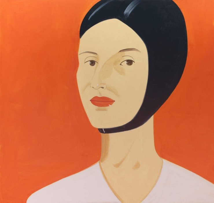 Alex Katz Ada in Bathing Cap, 2012 35 Color Silkscreen 42.75 X 45 in. Edition of 76