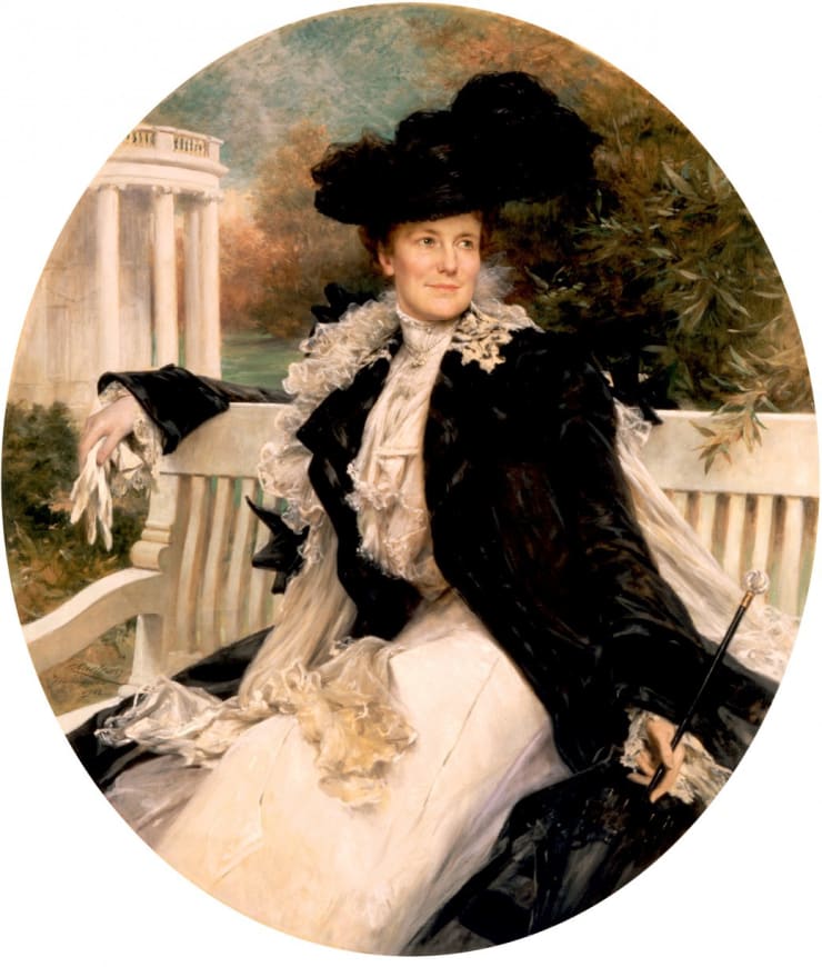 Theobald Chartran Portrait of Edith Roosevelt, 1902