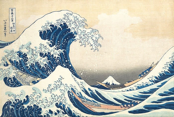 Katsushika Hokusai The Great Wave off Kanagawa, 1829-1833