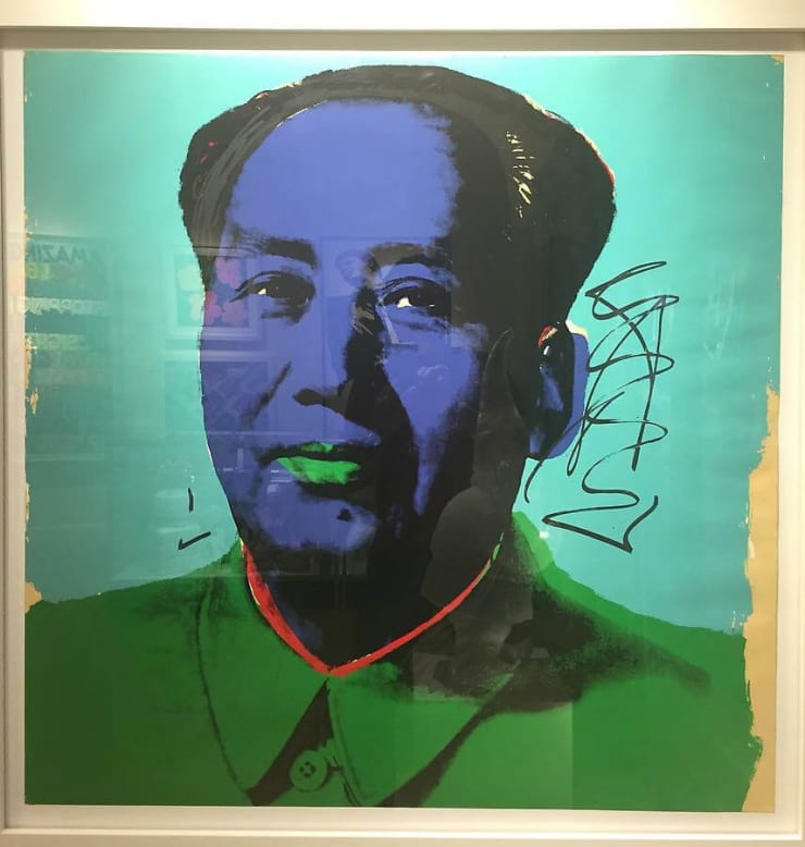 Andy Warhol Mao, 1972 F&S ll.99 Screenprint 36 X 36 inches Edition of 250 For sale at VFA