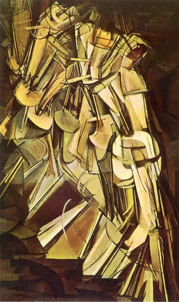 Marcel Duchamp Nude Descending a Staircase, No. 2