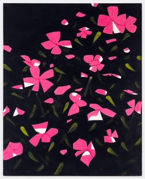 Alex Katz White Impatiens, 2015 Screenprint 70h x 53w 70 Available at VFA